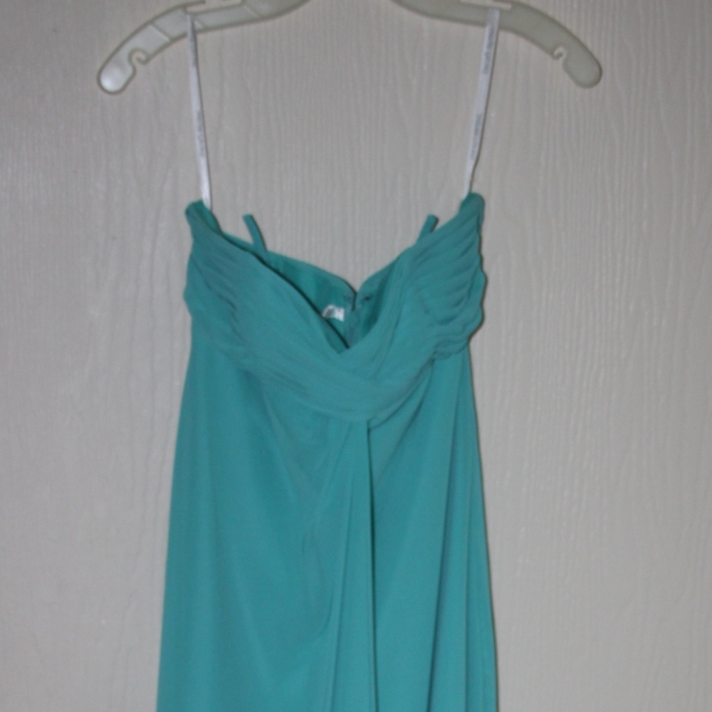 Green David's Bridal Dress